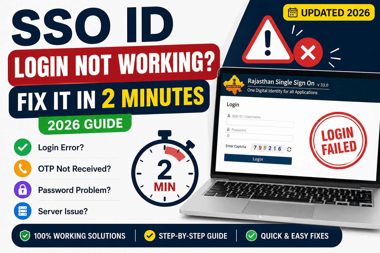 sso id login not working