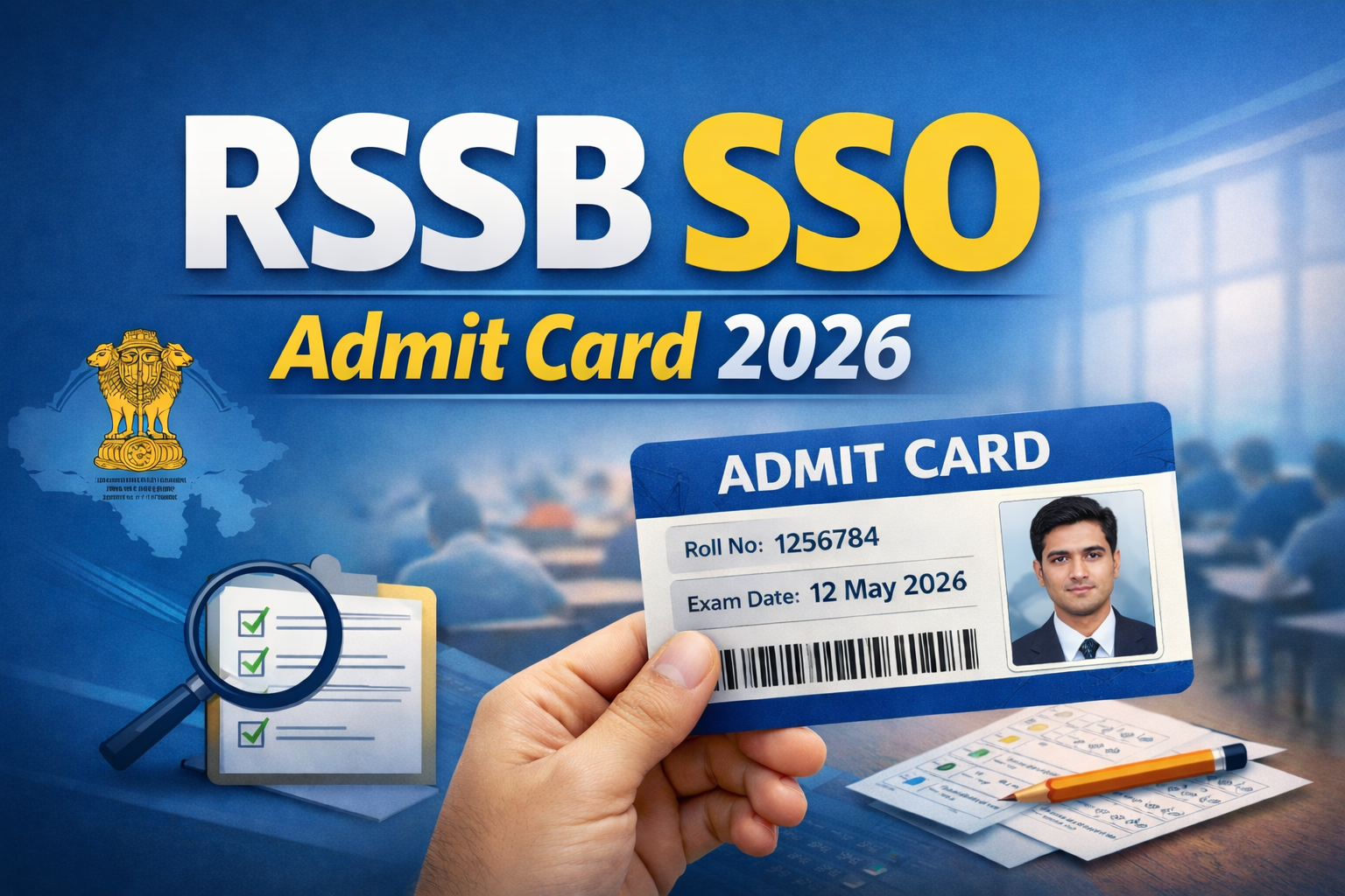 RSSB SSO Admit Card 2026