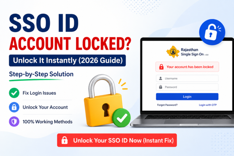 SSO ID Account Locked