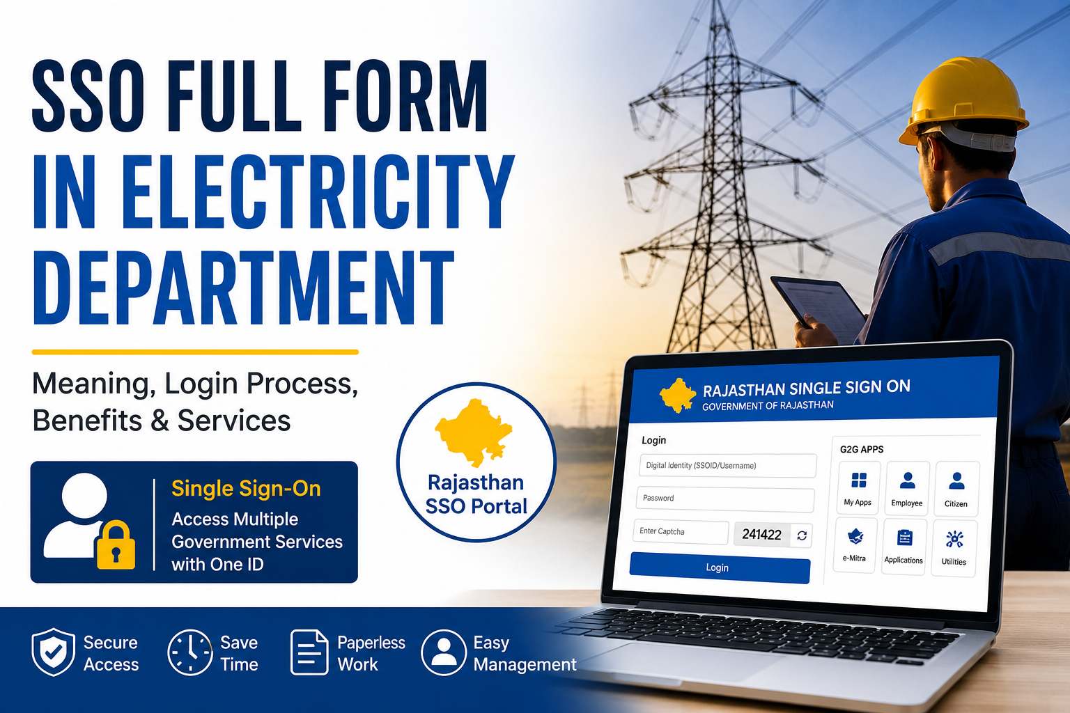 SSO Full Form in Electricity Department Meaning, Login Process and Benefits 1 sso full form in electricity department